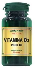 Vitamina D3 2000 UI - Cosmopharm