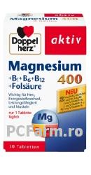 Magneziu + B1 + B6 + B12 + acid folic - Doppel Herz