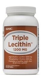 Lecitina Tripla 1200 mg - GNC