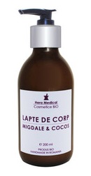 Lapte de corp cu migdale si cocos - Hera Medical