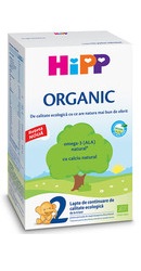 2 Organic lapte de continuare - Hipp