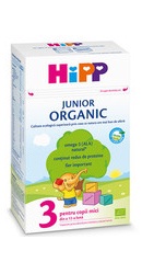 3 Organic junior lapte de crestere - Hipp
