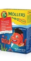 Omega 3 Fishes Capsuni  Moller s