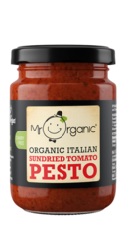 Pesto Bio Vegan cu rosii uscate la soare - Mr. Organic