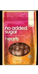 Inimi de ciocolata organica vegana fara Zahar Dulce - Plamil