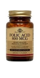 Folic Acid 800 MCG - Solgar