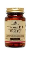 Vitamin D3 1000 UI 90 capsule - Solgar