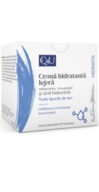 Q4U Crema hidratanta cu Vitamine, Musetel si Acid Hialuronic - Tis Farmaceutic