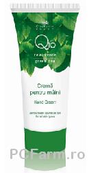 Crema anti-imbatranire pentru maini Q10 si ceai verde - Cosmeticplant