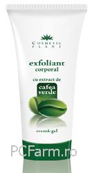 Exfoliant corporal cu extract de cafea verde - Cosmeticplant