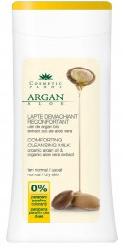 Lapte demachiant reconfortant cu ulei de argan bio si extract bio de aloe vera - Cosmeticplant