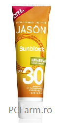 Lotiune protectie solara cu minerale SPF 30 - Jason