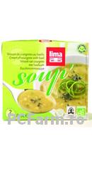 Supa (ecologica) crema dovlecel si busuioc - Lima food