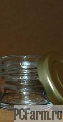 Borcan din sticla ZOIA cu capac metalic (30 ml) - Mayam