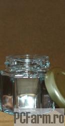Borcan din sticla ZOIA cu capac metalic (40 ml) - Mayam