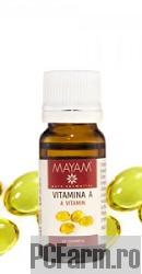 Retinyl palmitate, vitamina A uz cosmetic - Mayam